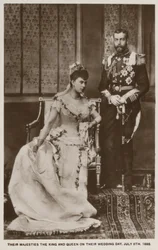 The Wedding of Prince George, Duke of York (Later King George V), and Princess Mary of Teck (Later Queen Mary)