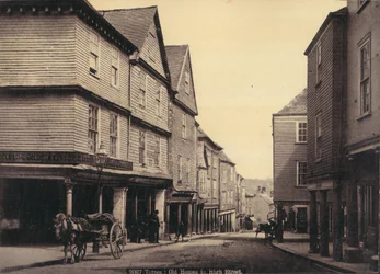 Totnes, Old Houses in High Street