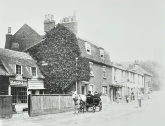 Tottenham Lane, Hornsey: front elevations, c.1890