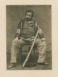 Unidentified actor in a play