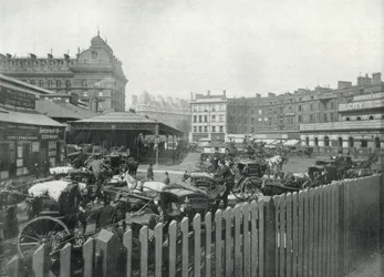 Victoria Station, General View of the Station Yard