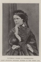 Victorian Women in Westminster, Lady Augusta Stanley, Buried in the Abbey 1876
