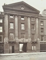 View of Middle Temple Gate House, London, 1885
