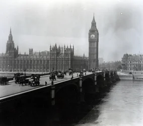 View of Westminster Bridge and the Houses of Parliament