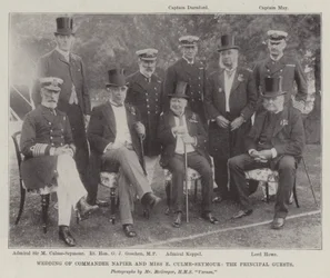 Wedding of Commander Napier and Miss E Culme-Seymour, the Principal Guests