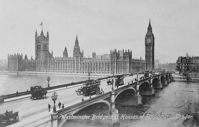 Westminster Bridge and the Houses of Parliament