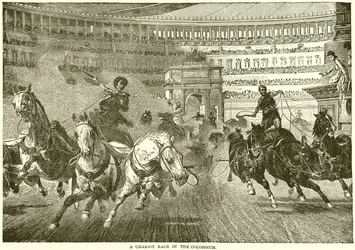 A Chariot Race in the Colosseum