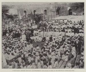 A Peace-Making between the Hindu and Mohammedan Populations of Patan, in the Province of Kathiawar, India