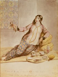 A Persian Lady, from Sir Robert Ker Porter