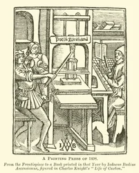 A Printing Press of 1498
