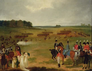 A Review of the London Volunteer Cavalry and Flying Artillery in Hyde Park