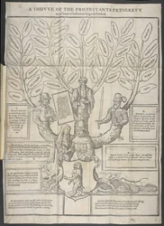 A Showe of the Protestants Petigrew, illustration from the 