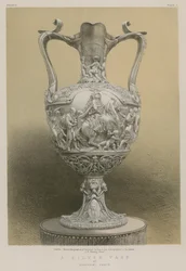 A Silver Vase by Rudolphi, Paris