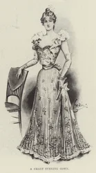A Smart Evening Gown