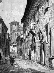 A Street in Ravenna, Italy, from 