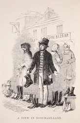 A View in Rosemary-Lane, illustration from London Labour and London Poor by Henry Mayhew, pub. 1862