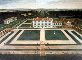 A View of Capesthorne Hall, Cheshire, c.1730