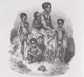 A Zulu family, from 