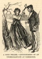 A good fellow; Astonishment of an undergraduate at Cambridge