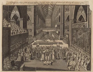 A Perspective View of Westminster Abbey from the High Altar in the West End