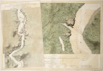 A plan of Fort Montgomery & Fort Clinton, 1774-1779