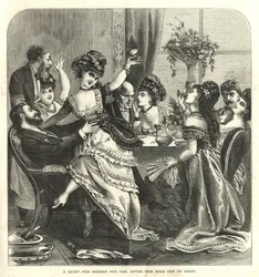 A Quiet Fizz Dinner for Ten, After the Gold Cup at Ascot