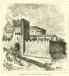 A residence of the Knights Templars