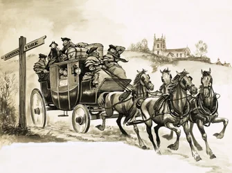 A Stagecoach to York