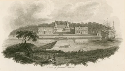 A view of Greenwich Hospital, London