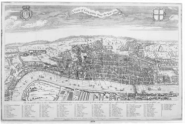 A view of London about the year 1560