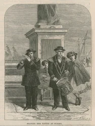 A Visit to Greenwich Hospital: Beating the Tattoo at Sunset