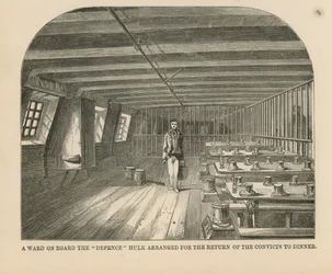 A Ward on Board the Defence Hulk