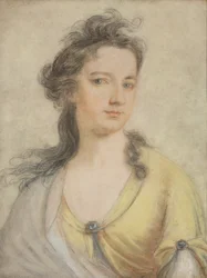 A Young Lady in a Yellow Dress