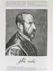 Abraham Ortelius illustration from Volume IV of 