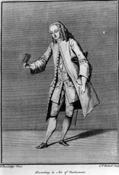 According to Act of Parliament, by Louis Phillippe Boltard after Bartholomew Dandridge, 1737