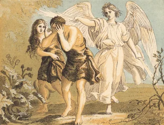 Adam and Eve Driven from the Garden