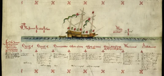 The galleass Jennet, from 