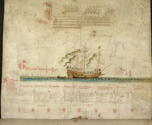 The galleass The Graunde Masterys, from 