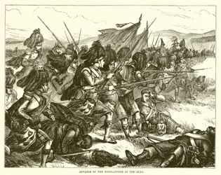 Advance of the Highlanders at the Alma