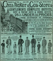 Advert for Chas Baker & Co