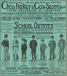 Advert for Chas Baker & Co