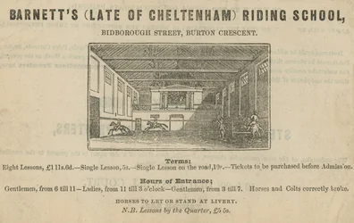 Advertisement for Barnett