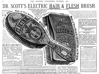 Advertisement for Dr Scott