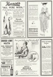 Advertising spread from The Sphere