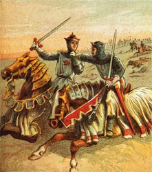 After the Battle of Crecy