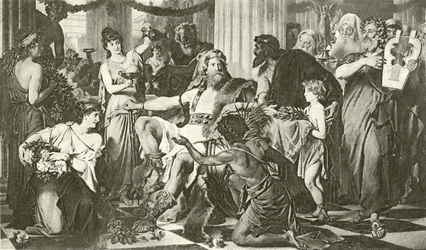 Alaric in Athens (engraving)