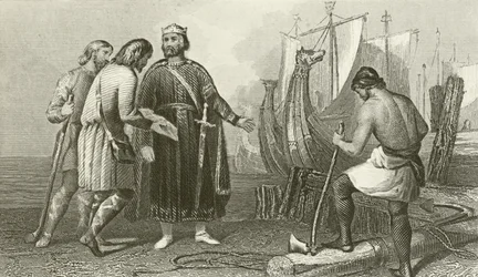 Alfred the Great Constructing the First English Fleet