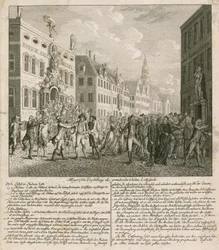 Allegorical representation of the grand lottery illusion