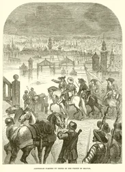 Amsterdam Flooded by Order of the Prince of Orange