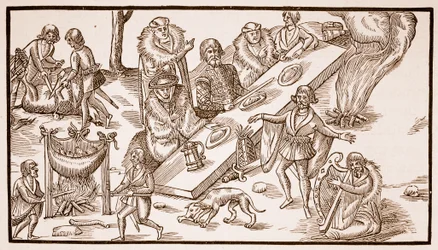 An Irish Banquet, 1581